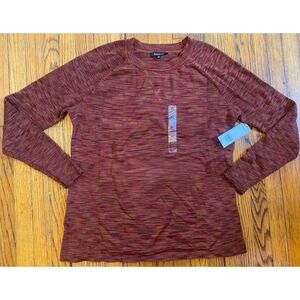 NWT Relativity Soft Sweater Women’s 2X $52 Rust Multicolor